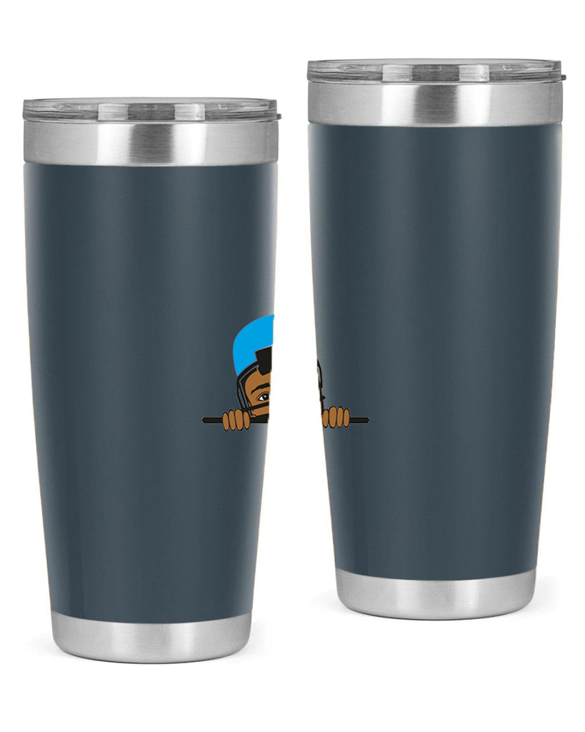 black boy 2#- black men - boys- tumbler