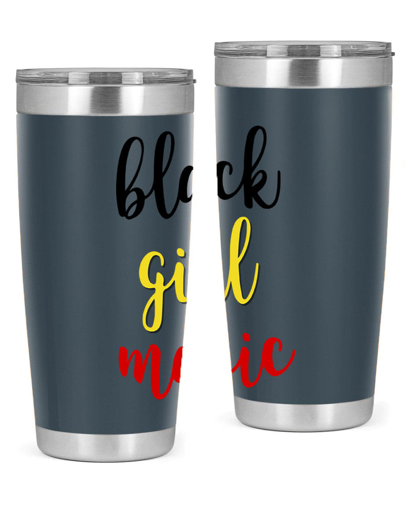 black girl magic color 246#- black words phrases- Cotton Tank