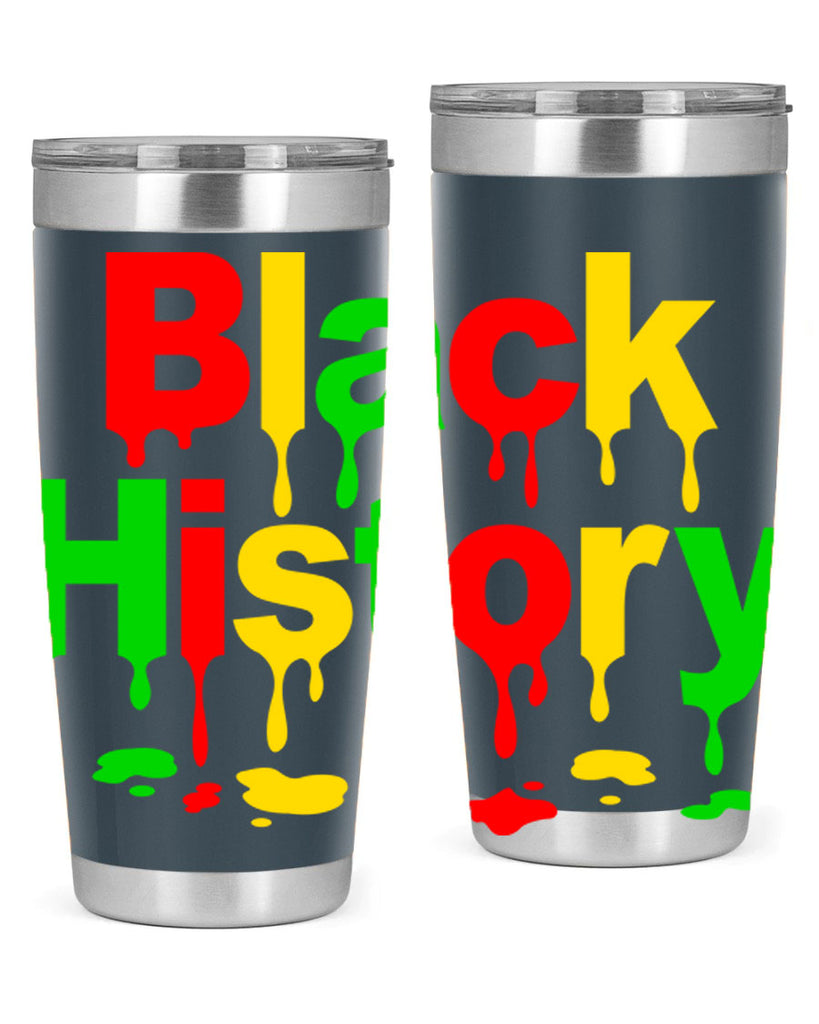 black history drip 241#- black words phrases- Cotton Tank