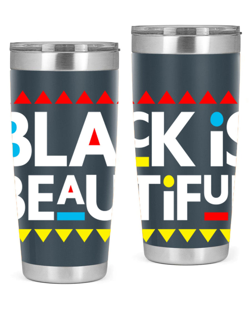 black is beautiful 235#- black words phrases- Cotton Tank