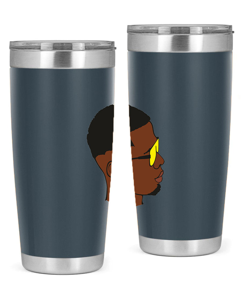 black man 27#- black men - boys- tumbler