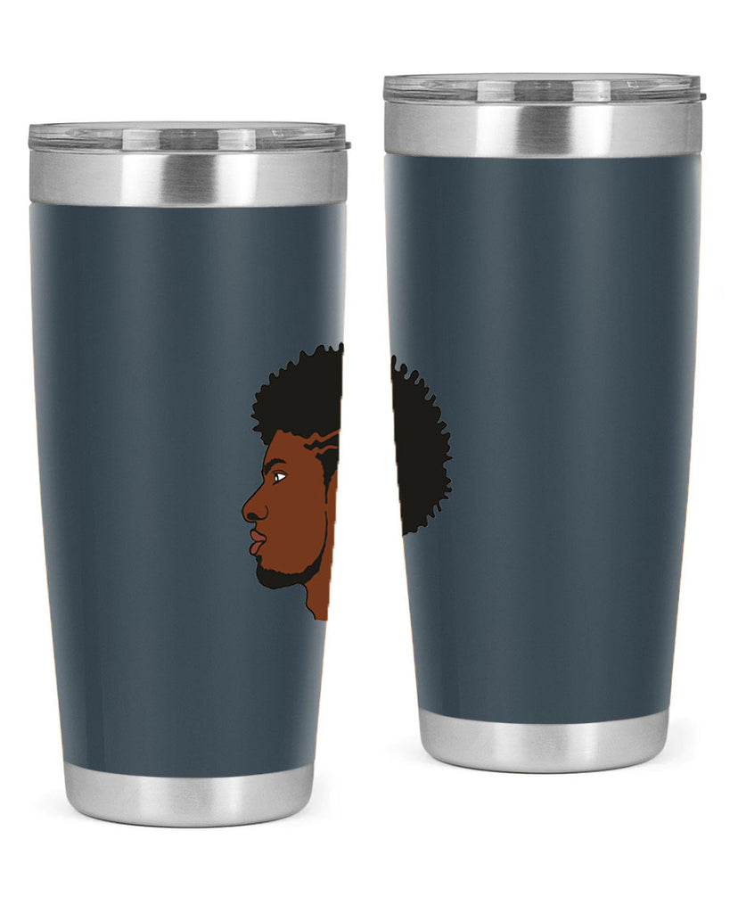 black man 39#- black men - boys- tumbler