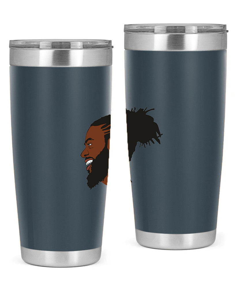 black man 41#- black men - boys- tumbler