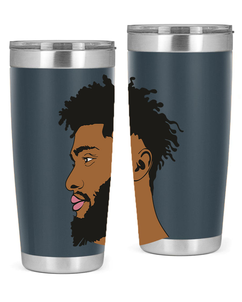 black man style 3#- black men - boys- tumbler