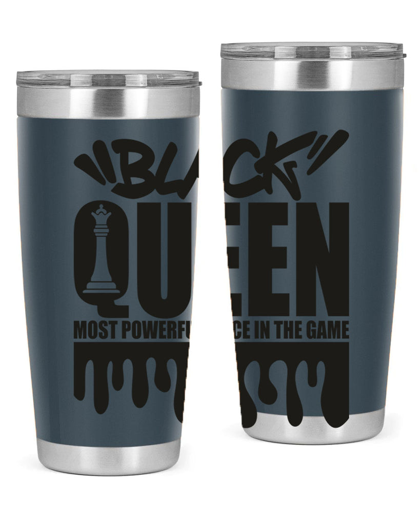 black queen 213#- black words phrases- Cotton Tank