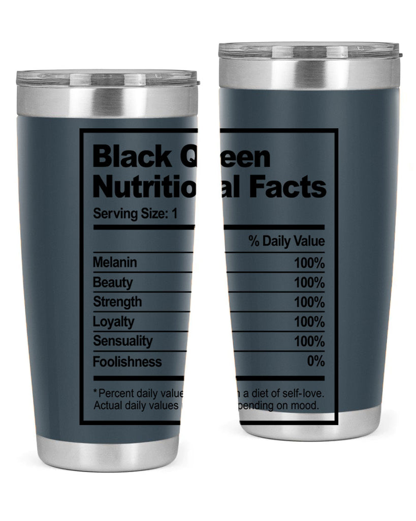 black queen nutritional facts 219#- black words phrases- Cotton Tank