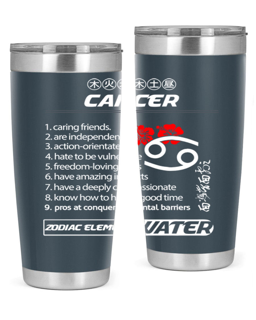 cancer 175#- zodiac- Tumbler