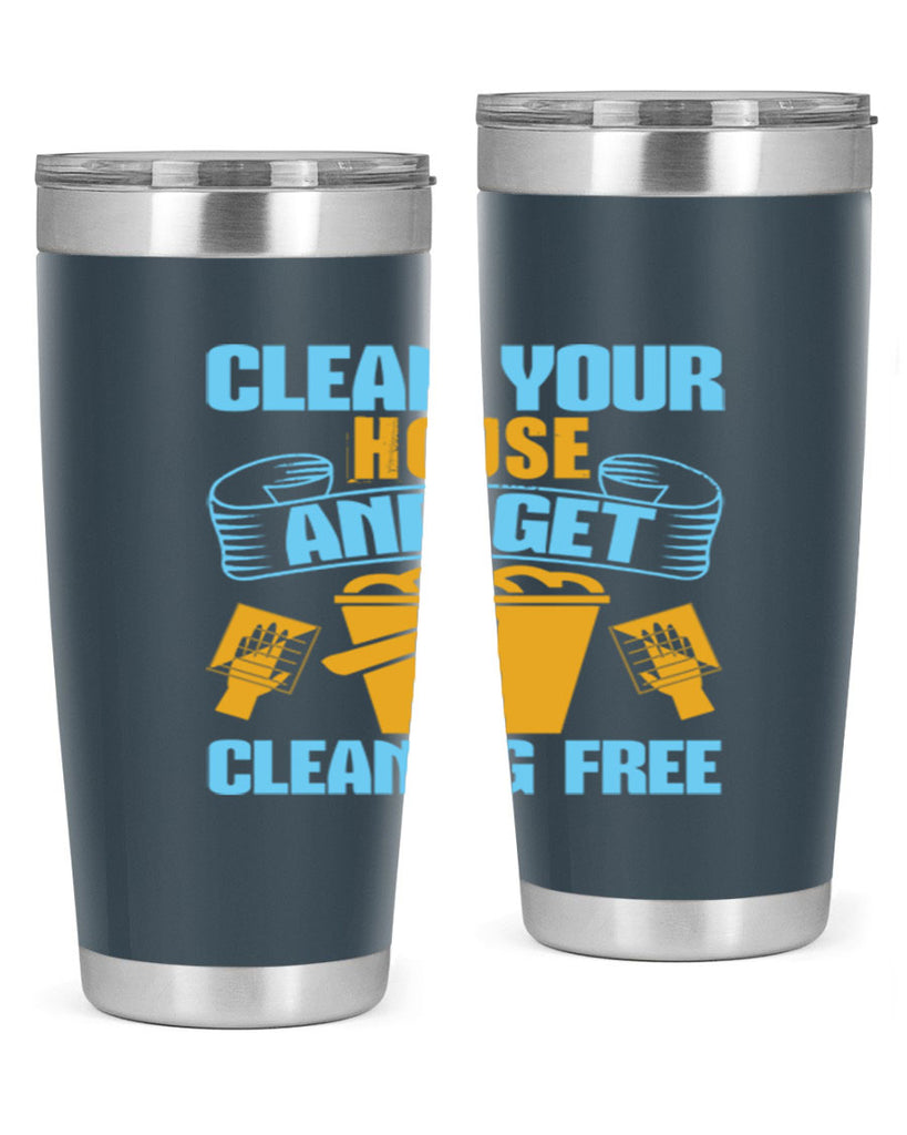 clean your house and get cleaning free Style 46#- cleaner- tumbler
