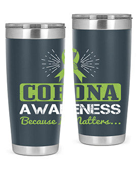 corona awareness because it matters Style 26#- corona virus- Tumbler