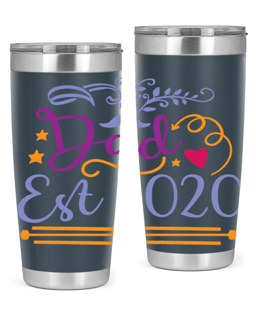 dad est 97#- fathers day- Tumbler