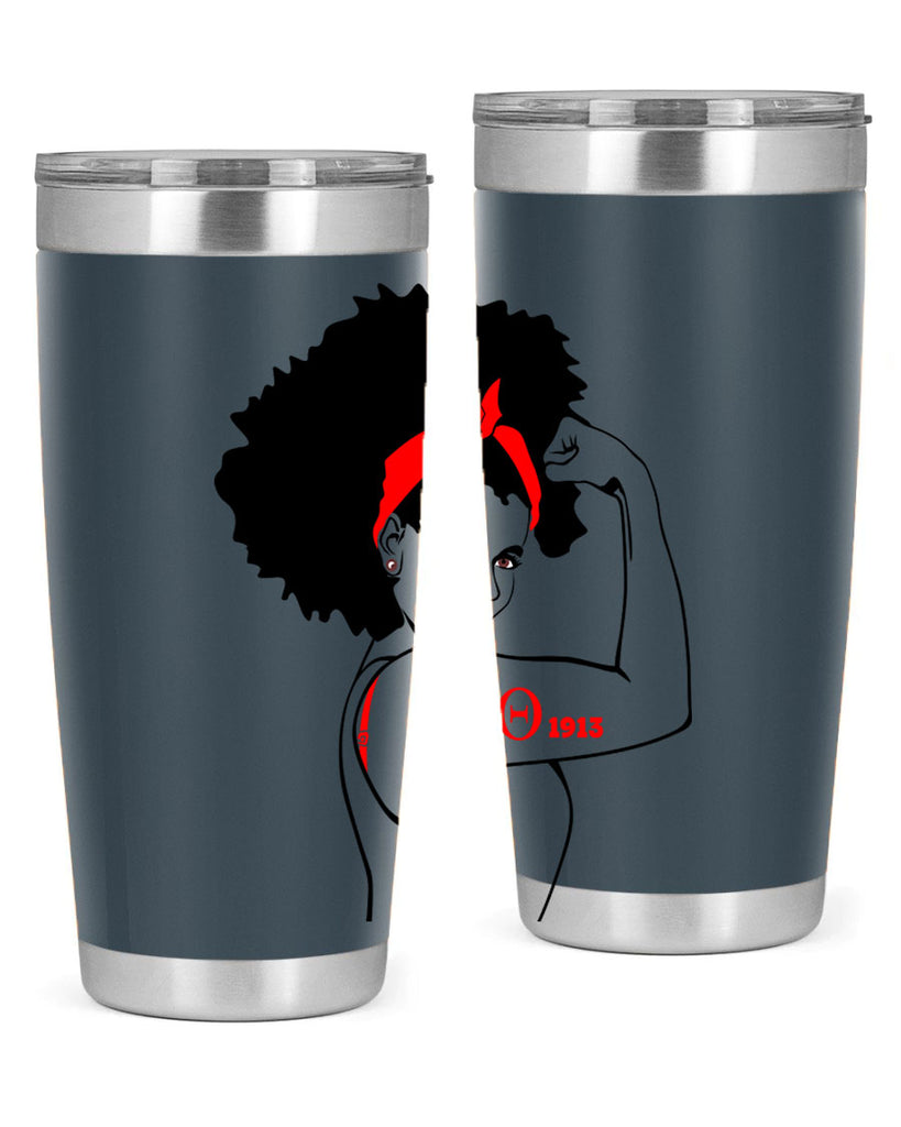 delta sigma theta 6#- black words phrases- Cotton Tank