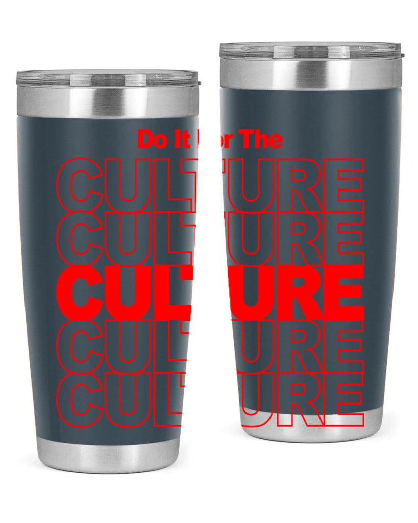 do it for the culture 170#- black words phrases- Cotton Tank
