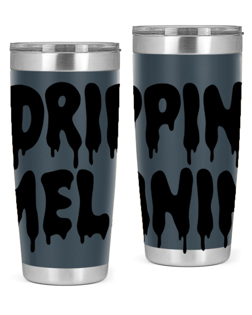 drippinmelanin  160#- black words phrases- Cotton Tank
