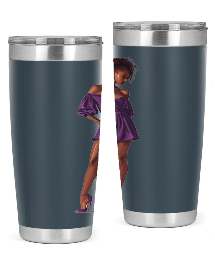 fashion girl in lavender 52#- fashion- Cotton Tank