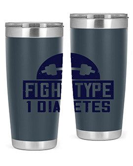 fight type diabetes Style 37#- diabetes- Tumbler