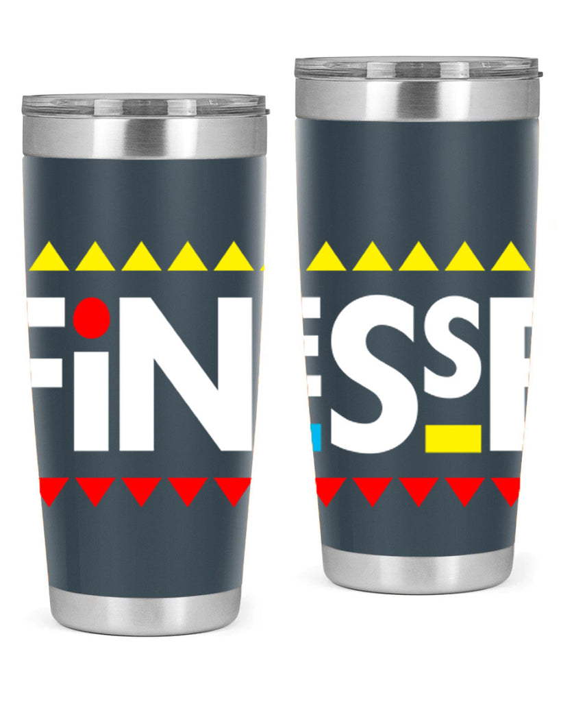 finesse 158#- black words phrases- Cotton Tank
