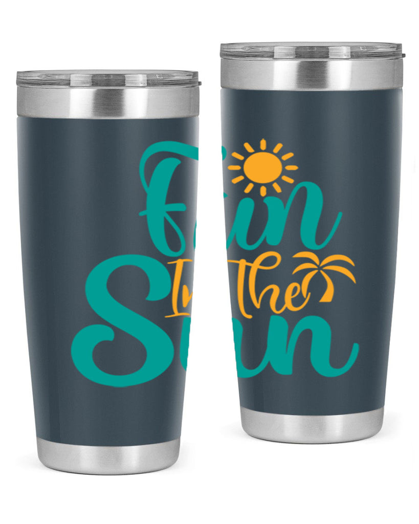 fun in the sun Style 104#- summer- Tumbler