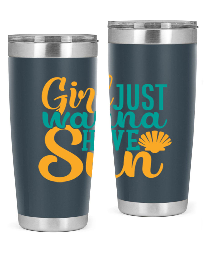 girls just wanna have sun Style 101#- summer- Tumbler