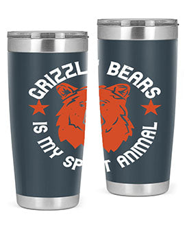 grizzly bears is my spirit animal 13#- Bears- Tumbler