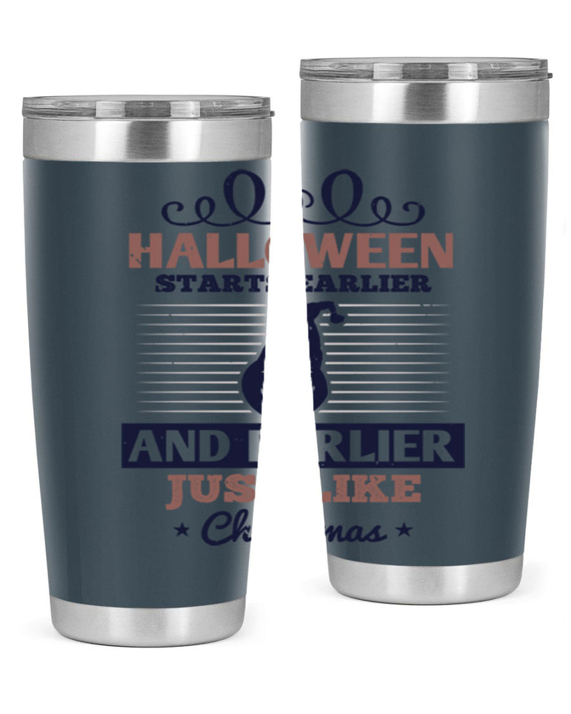halloween starts earlier and 158#- halloween- Tumbler