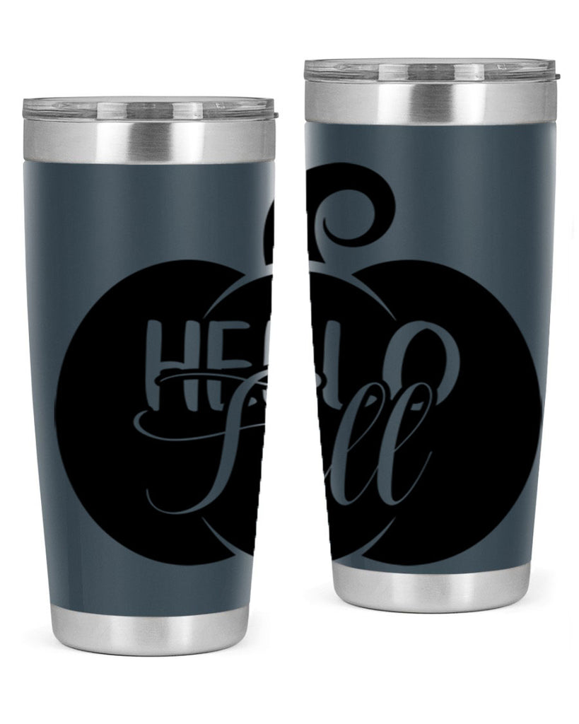 hello fall 275#- fall- Tumbler