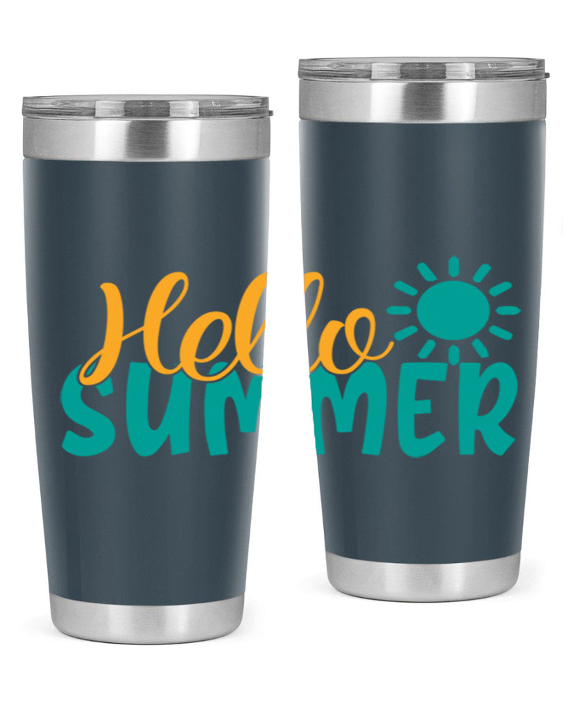 hello summer Style 98#- summer- Tumbler