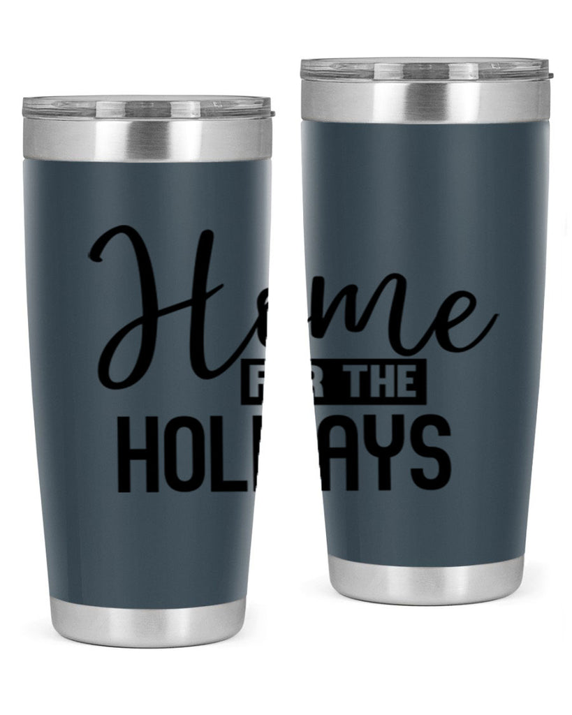 home for the holidays 194#- winter- Tumbler