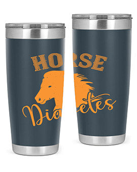 horse diabetes Style 34#- diabetes- Tumbler