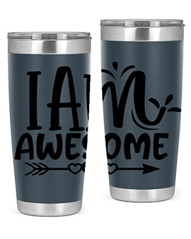 i am awesome Style 19#- autism- Tumbler