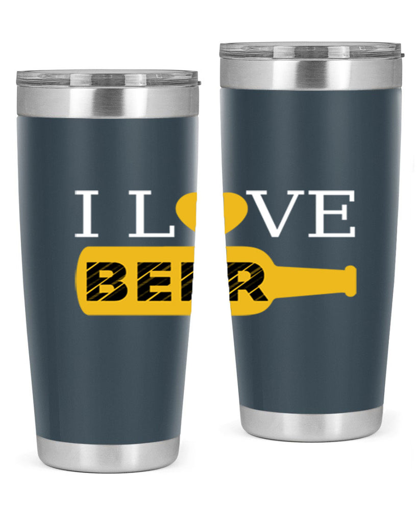 i love beer 75#- beer- Tumbler