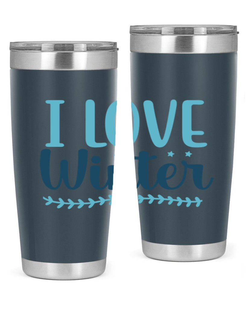 i love winter 226#- winter- Tumbler
