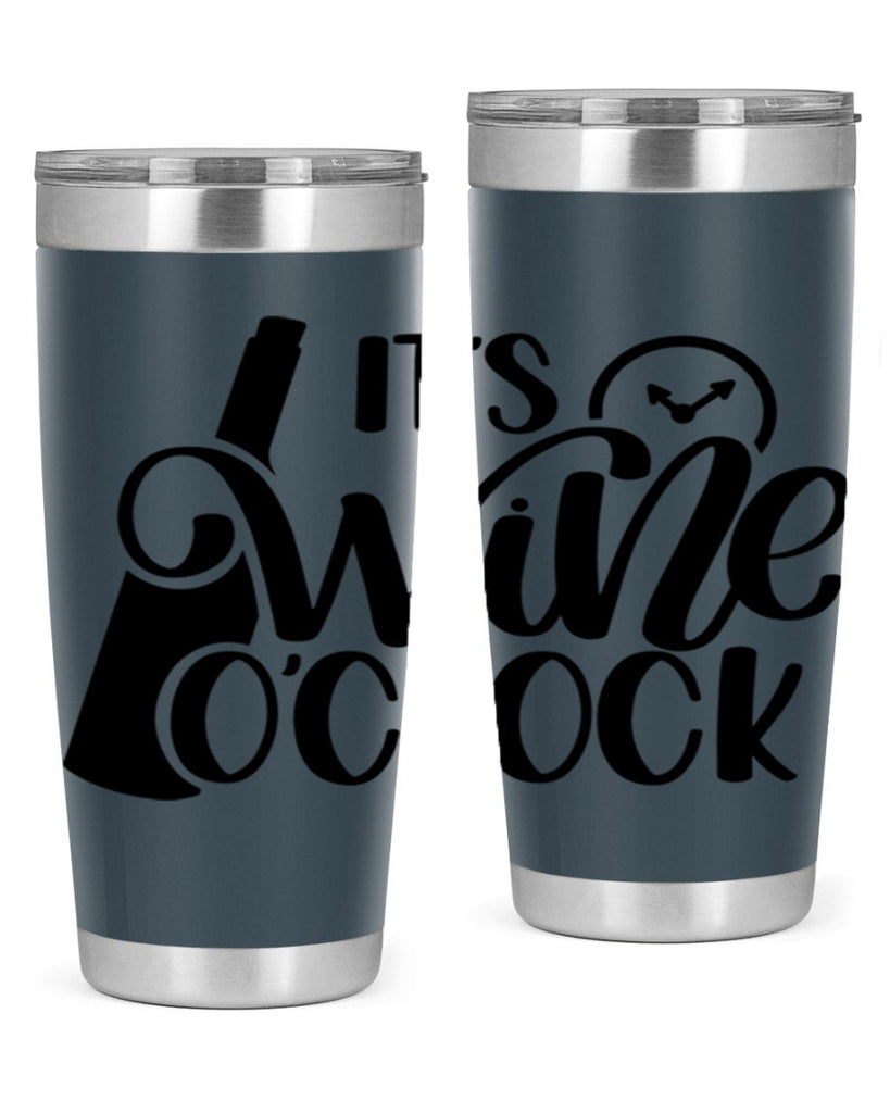its wine oclock 47#- wine- Tumbler