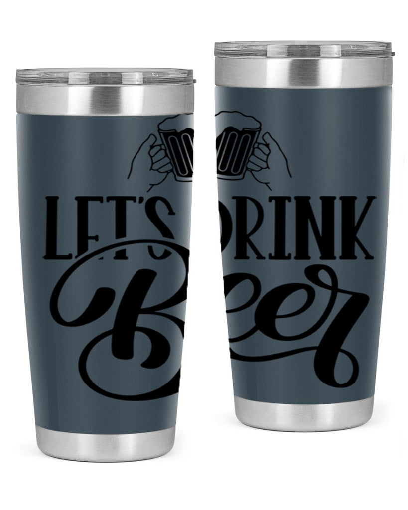 lets drink beer 29#- beer- Tumbler