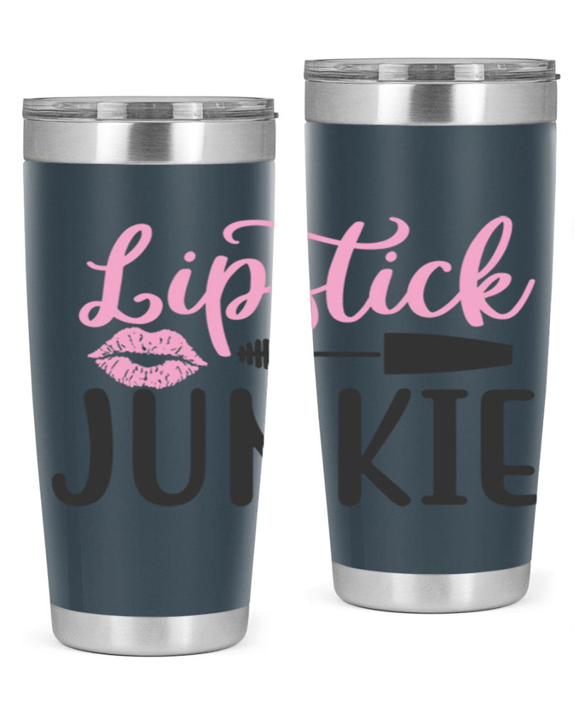 lipstick junkie Style 154#- make up- Tumbler