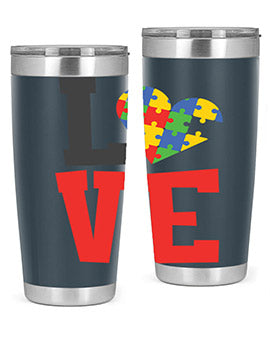 love Style 29#- autism- Tumbler