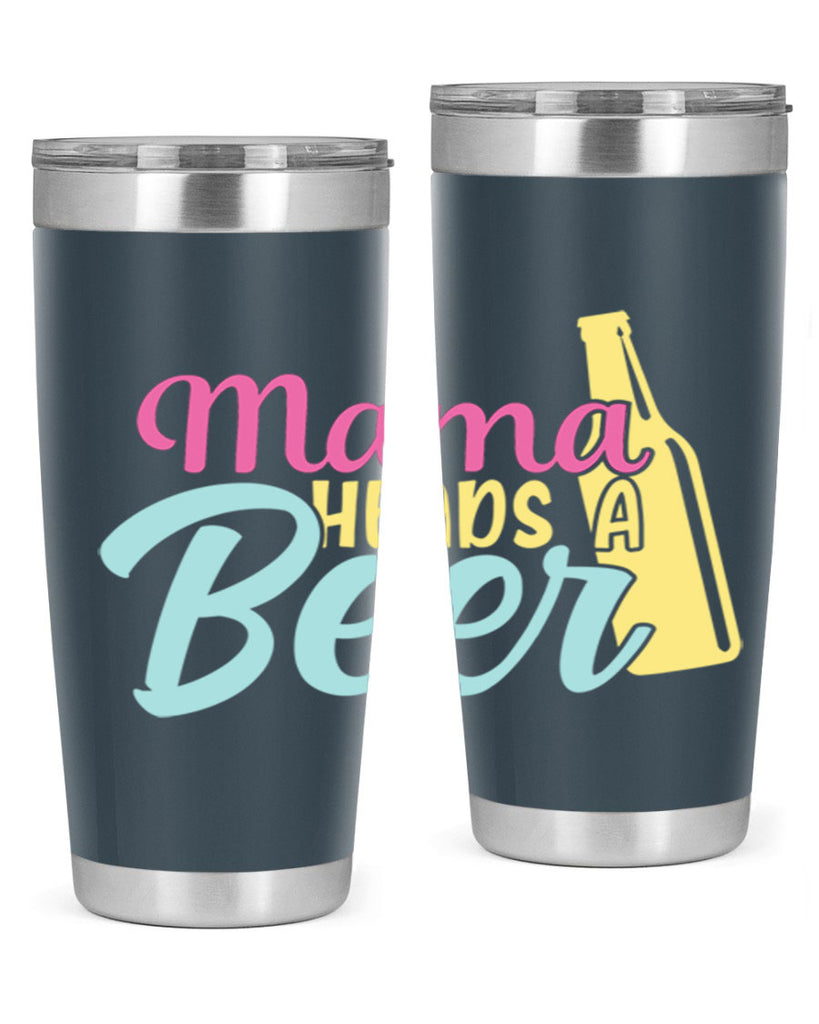 mama heads a beer 124#- beer- Tumbler