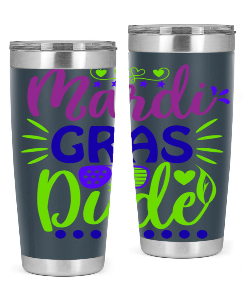 mardi gras dude 9#- mardi gras- Tumbler