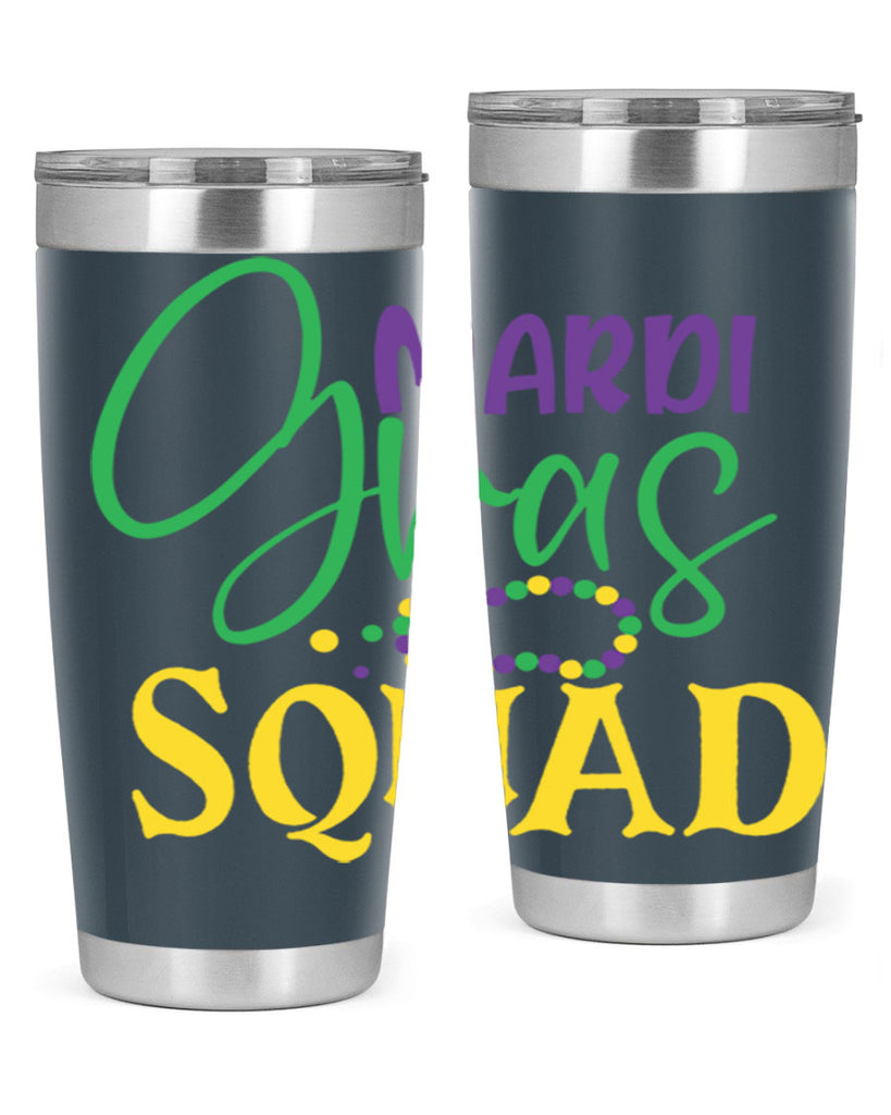 mardi gras squad 78#- mardi gras- Tumbler