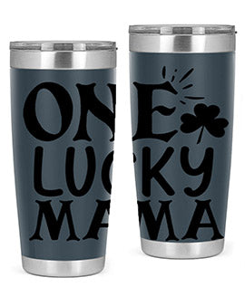 one lucky mama Style 34#- autism- Tumbler