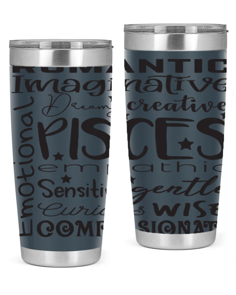 pisces 570#- zodiac- Tumbler
