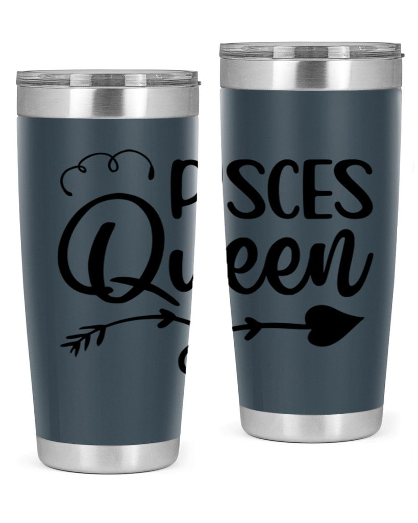 pisces queen 379#- zodiac- Tumbler