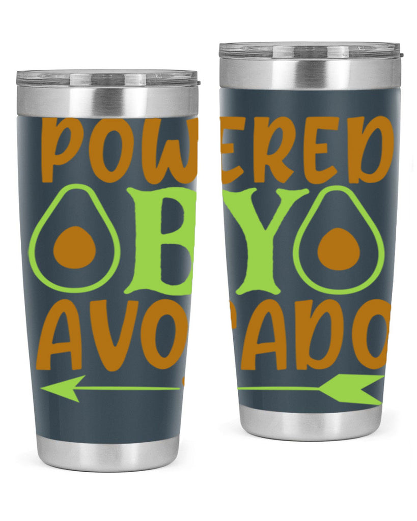 powered by avocado 3#- avocado- Tumbler