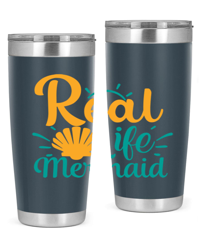 real life mermaid Style 79#- summer- Tumbler