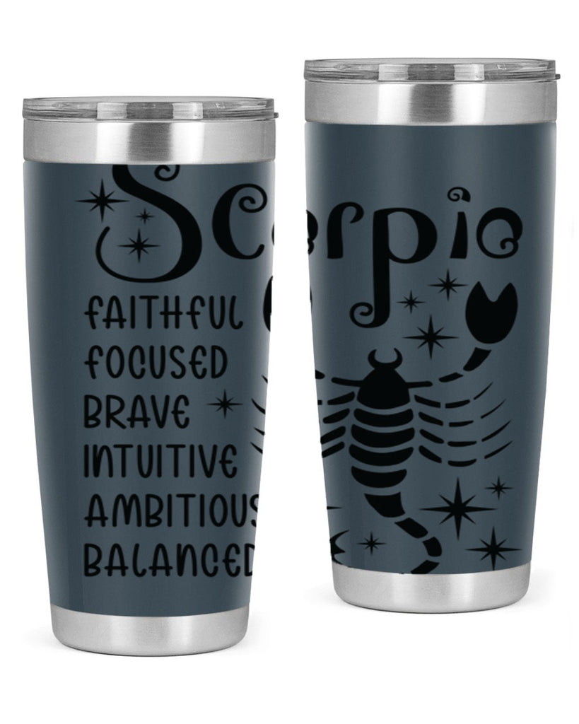 scorpio 431#- zodiac- Tumbler