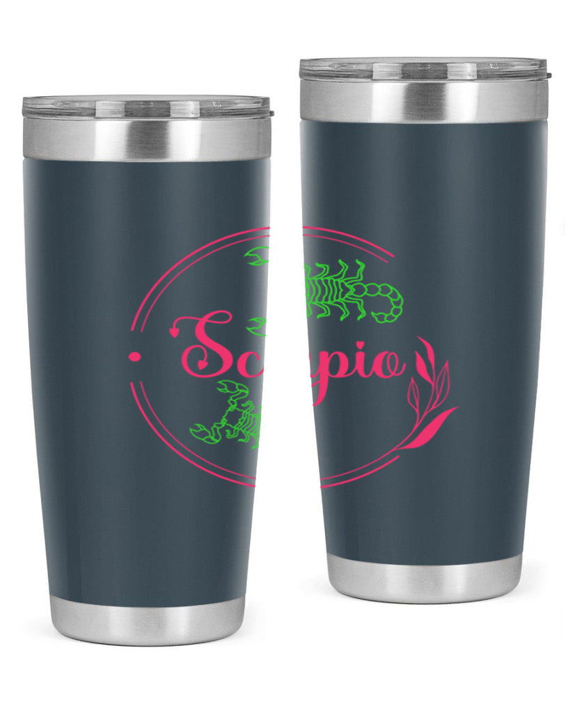 scorpio 437#- zodiac- Tumbler