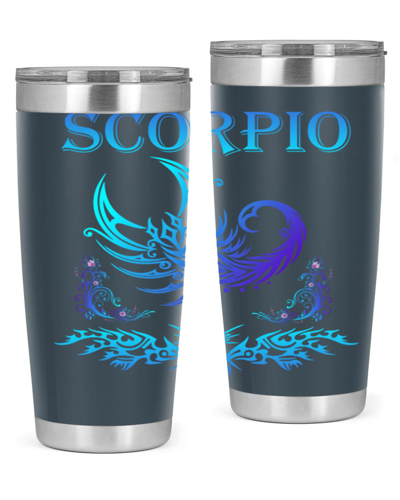 scorpio 449#- zodiac- Tumbler