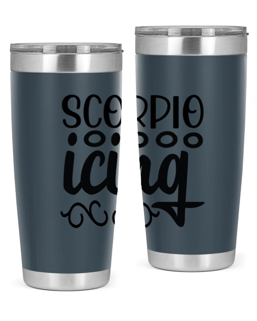 scorpio icing 441#- zodiac- Tumbler