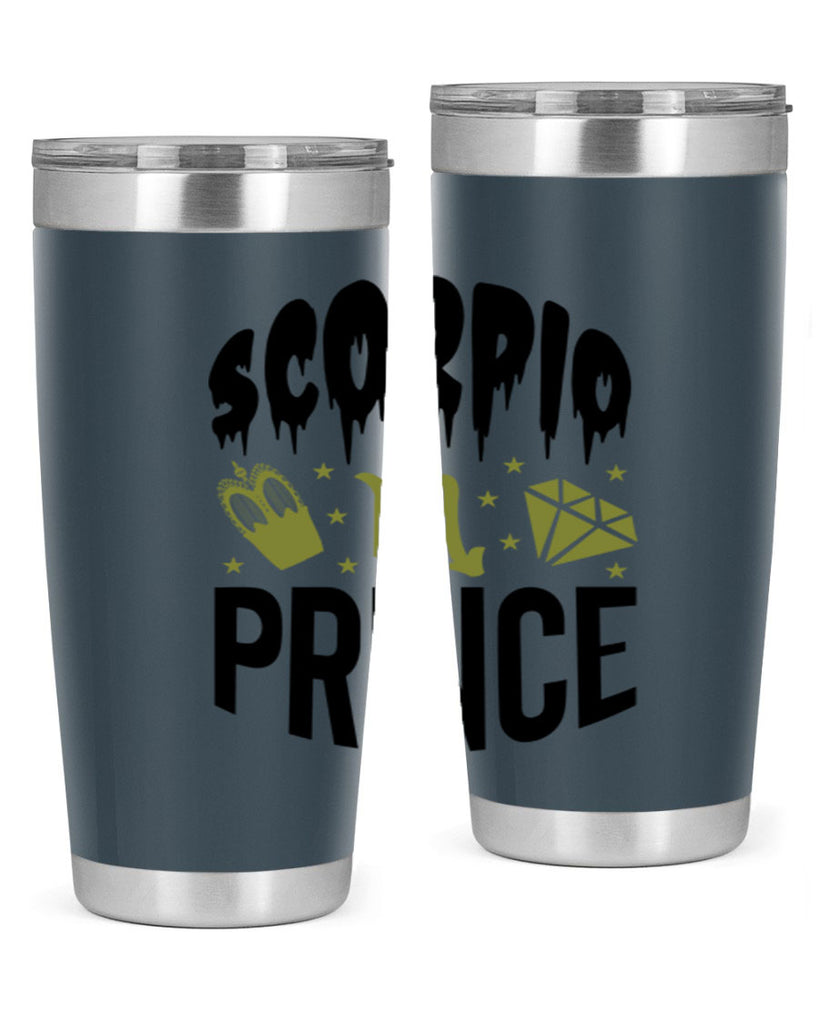 scorpio prince 445#- zodiac- Tumbler