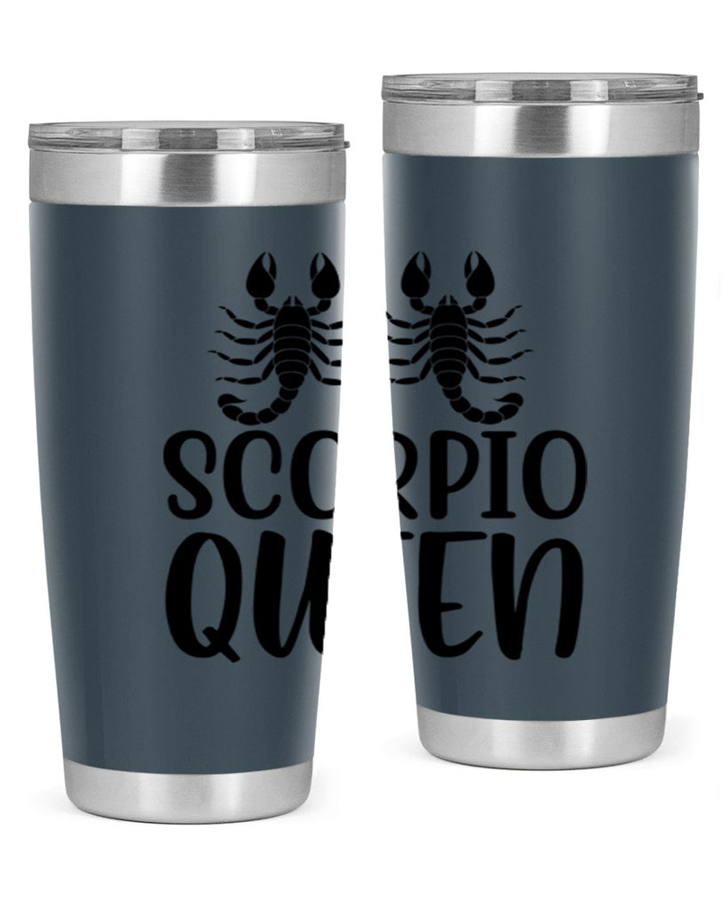 scorpio queen 446#- zodiac- Tumbler