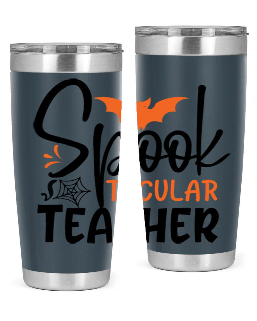 spooktacular teacher 106#- halloween- Tumbler